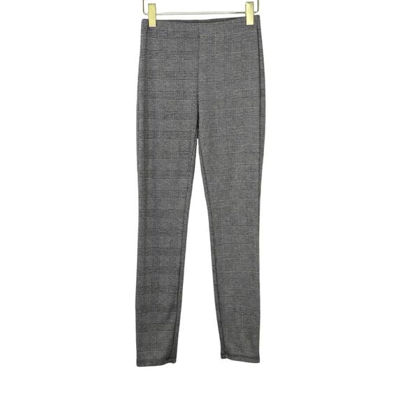 Joe B High Rise Black & White Houndstooth Formal Leggings Corpcore Preppy Small - Picture 1 of 4